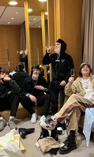 OG Buda’s Outfit in Jordan Sneakers, Chrome Hearts Cap & Matty Boy (2022)
