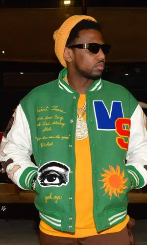 Fabolous wearing Balenciaga eyewear