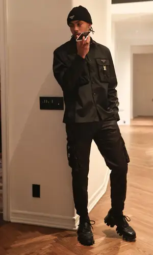 Amari Bailey’s Outfit in Prada Shirt (2022)