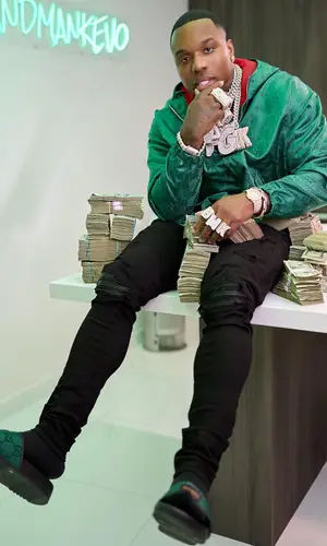 BandMan Kevo wearing Gucci jacket