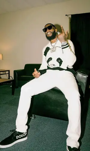 Gucci Mane wearing Dolce & Gabbana sweatshirt