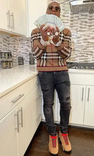 Bankroll Freddie wearing Burberry sweater