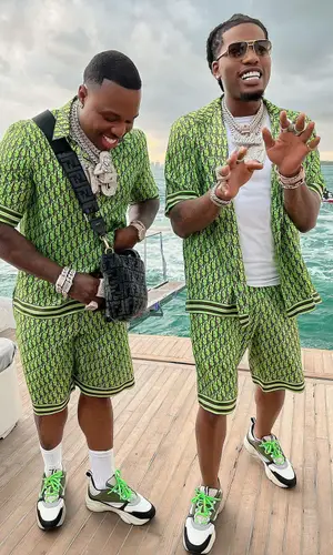 BandMan Kevo’s Outfit in Dior Shorts & Fendi Bag (2022)