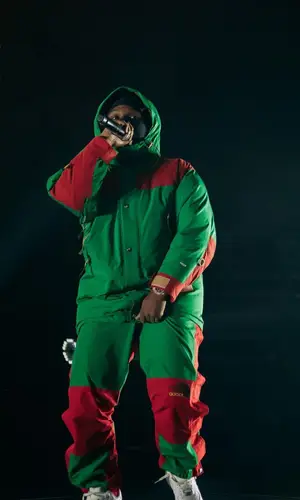 42 Dugg wearing Gucci pants