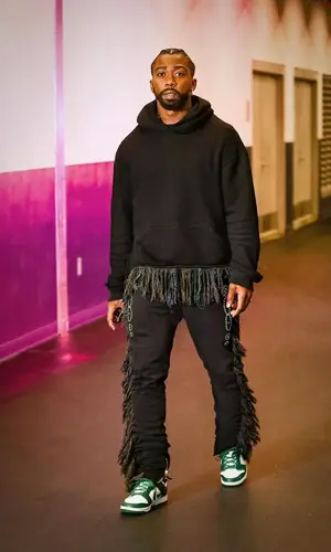 Tyrod Taylor wearing Alchemist trousers