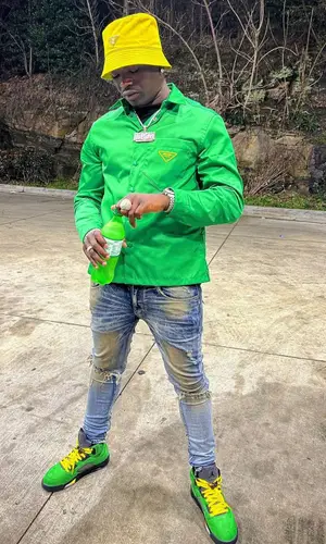Bankroll Freddie wearing Prada jacket
