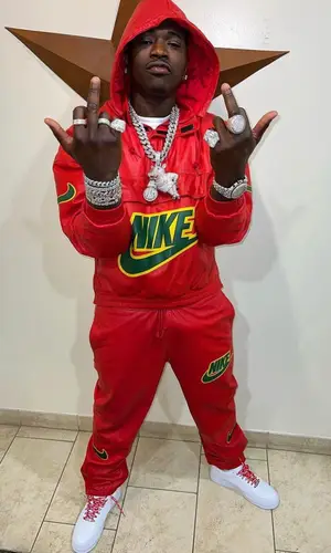 Bankroll Freddie wearing Supreme jacket