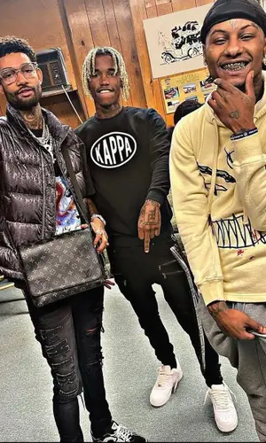 PnB Rock’s Outfit in Dior Jacket, Louis Vuitton Bag & Chrome Hearts Eyewear (2022)