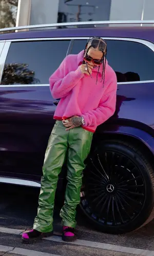 Tyga wearing CamperLab boots