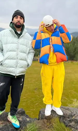 Justin Bieber wearing Drew House hat