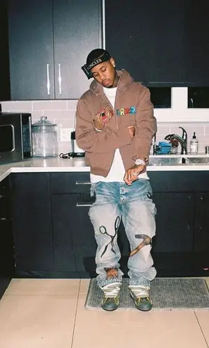 Jeremih wearing Lanvin sneakers