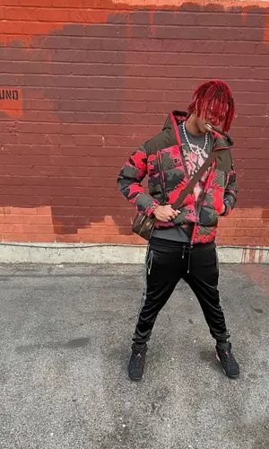DC The Don wearing Moncler jacket