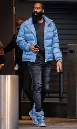James Harden wearing Dior boots