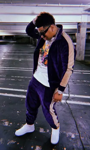 Lil Gotit wearing OVO jacket