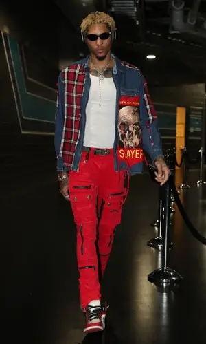 Kelly Oubre Jr wearing Nike sneakers