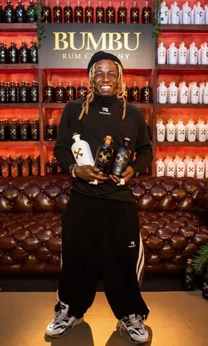 Lil Wayne wearing Balenciaga pants