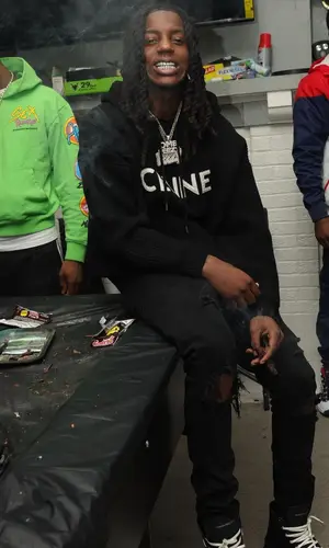 OMB Peezy’s Outfit in Celine Sweater, Amiri Jeans & Alexander McQueen Sneakers (2022)