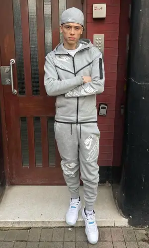 Central Cee wearing Nike hoody