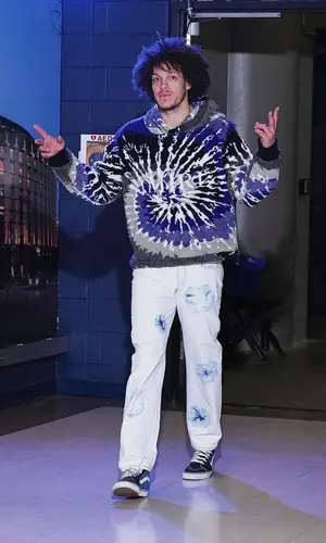 Aaron Gordon wearing Amiri hoody