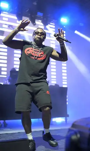 Gunna wearing Always on Tour pants