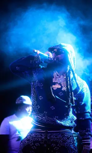 Icewear Vezzo wearing Amiri hoody