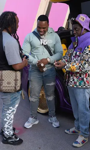 Kodak Black wearing Gucci hat