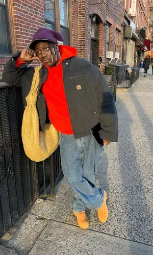 Lil Yachty wearing Levi’s jeans
