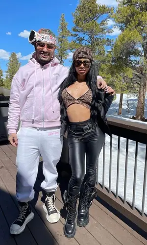 Lil Pump wearing Chrome Hearts hoody