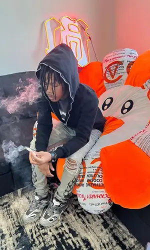 Kankan’s Outfit in Rick Owens Hoodie, Amiri Jeans & Balenciaga Sneakers (2022)