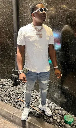 Bankroll Freddie wearing Dior eyewear