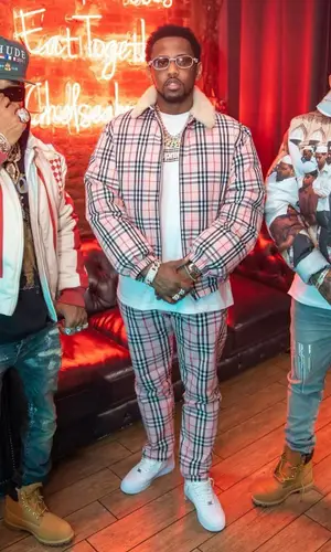 Jermaine wearing Mercy x Mankind jacket