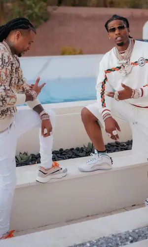 CJ So Cool wearing Gucci sock