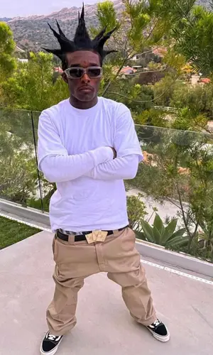 Lil Uzi Vert wearing Dickies pants