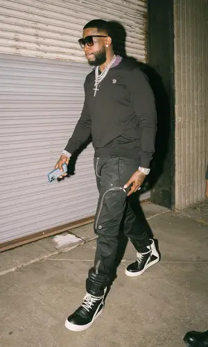 Gucci Mane wearing Rick Owens pants