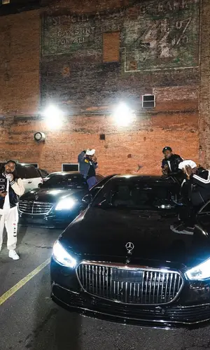 Babyface Ray wearing Vlone pants