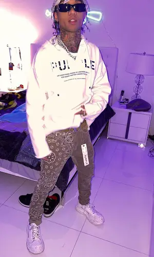 Swae Lee wearing Chrome Hearts eyewear