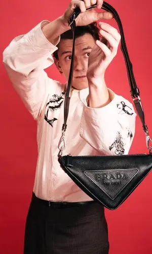 Tom Holland wearing Prada pants