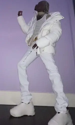 Playboi Carti wearing Givenchy t-shirt