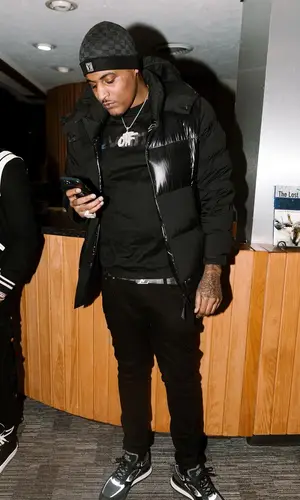 Big300 wearing Louis Vuitton t-shirt