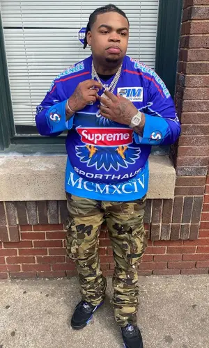 Big Yavo wearing Tulones jeans
