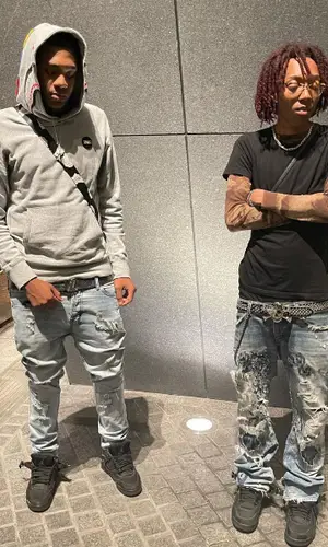 MBM Vell wearing Ksubi jeans