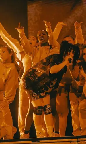 Billie Eilish wearing The Incorporated t-shirt