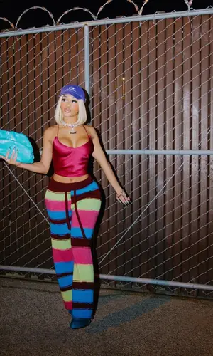 Saweetie wearing Marni sandal