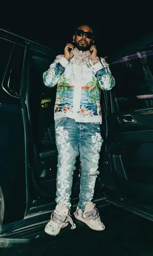 Icewear Vezzo wearing Casablanca shirt