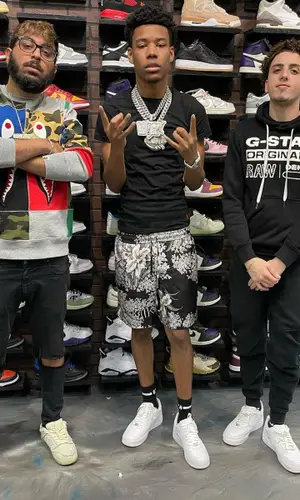 Nardo Wick wearing Polo Ralph Lauren t-shirt