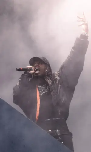 Playboi Carti wearing Balenciaga cap