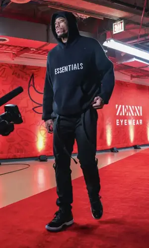 Demar Derozan wearing Fear of God pants