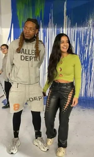 Fetty Wap wearing Gallery Dept. sock