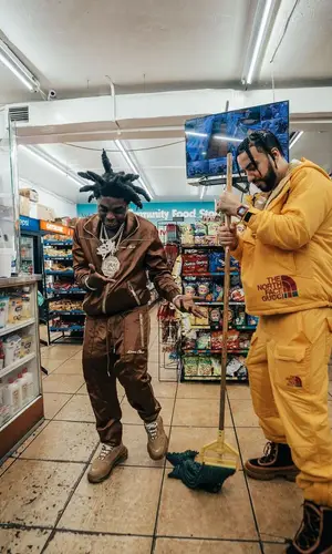 Kodak Black wearing Balenciaga sneakers