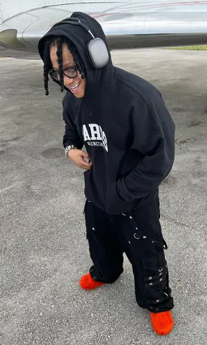 Trippie Redd wearing Apple other